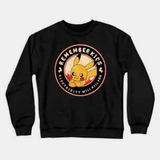 Vintage Black Electricity Will Kill You Crewneck Sweatshirt